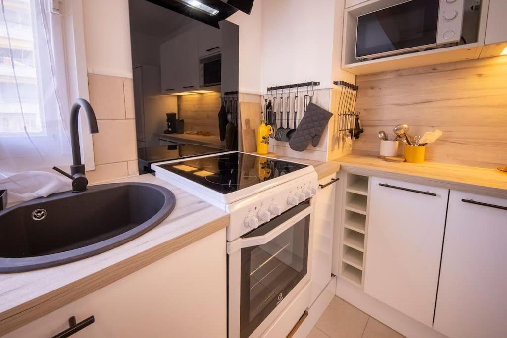 06B - Beautiful 2 Rooms With Terrace Sea View Roquebrune-Cap-Martin Exterior foto